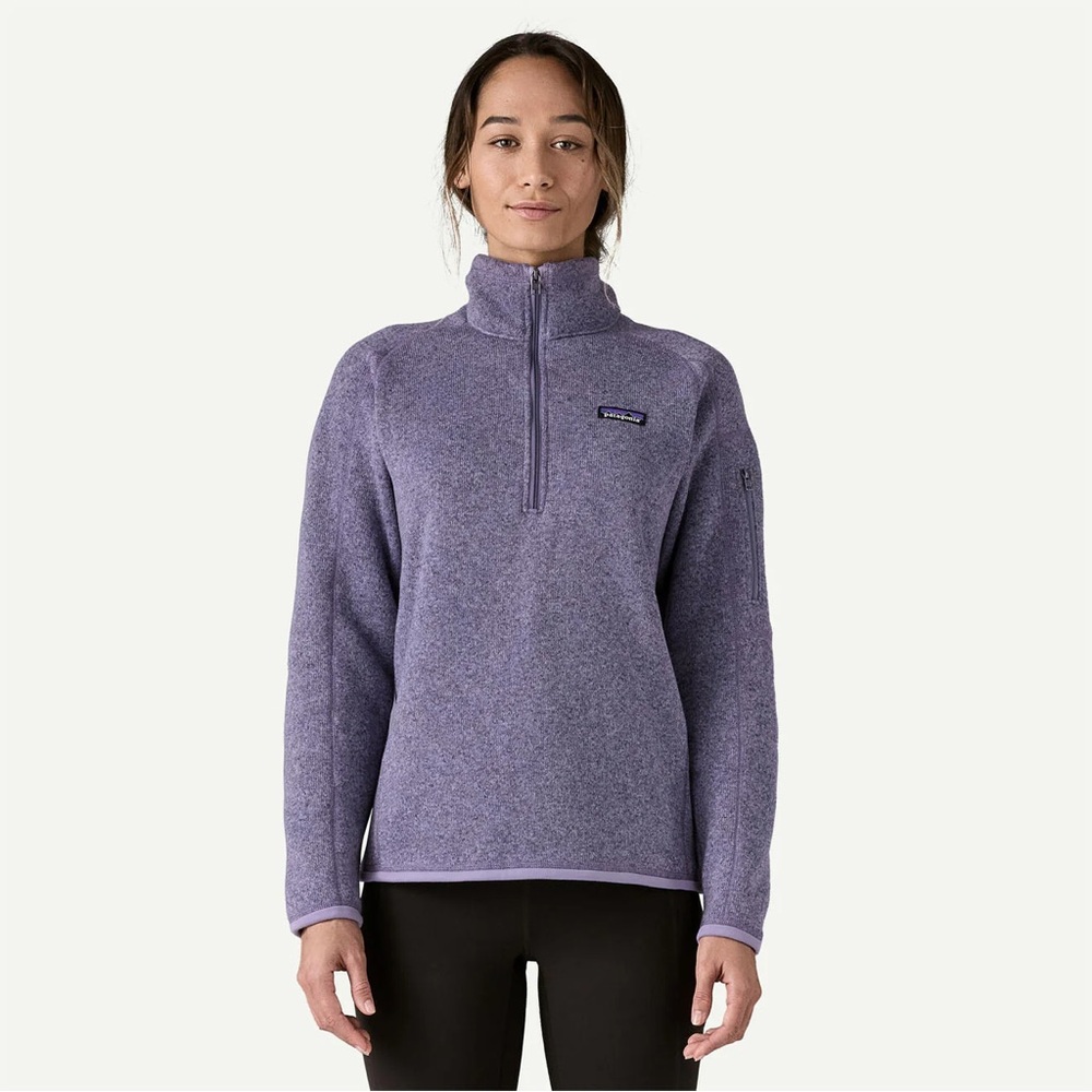Patagonia Better Sweater 1/4 Zip Concrete Purple Medium